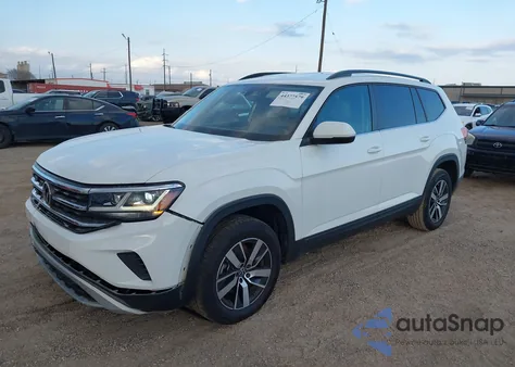 2022 Volkswagen Atlas 2.0T Se из США, поврежденный, VIN 1V2DP2CA4NC549248